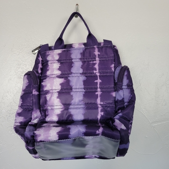 Lug Caddy Purple Tie Dye Stripes Mini Backpack Toiletry Case Hanging Pockets Bag main image 10